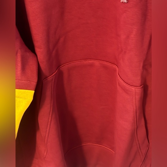 Nike USC Trojans 2024 Sideline Club Pullover Hoodie Mens XL Cardinal/Gold NWT - Picture 6 of 10